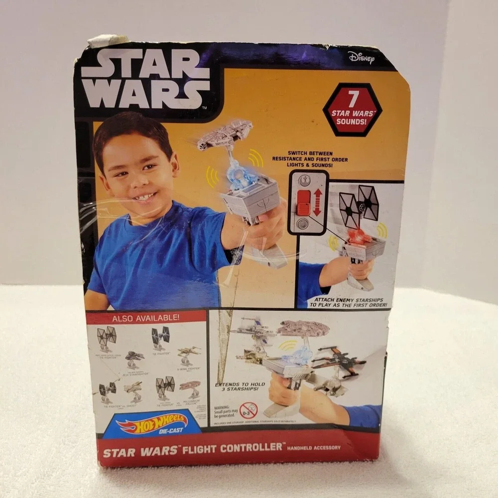 2014 Hot Wheels Disney Star Wars Flight Controller With Millennium Falcon